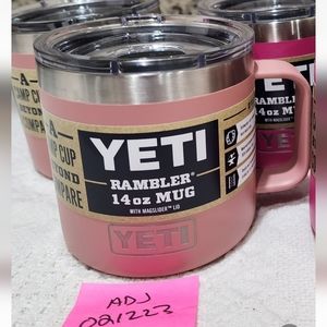 YETI 14 oz Mug Sandstone Pink